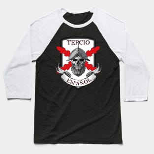 Cruz de Borgoña, skull soldier Baseball T-Shirt